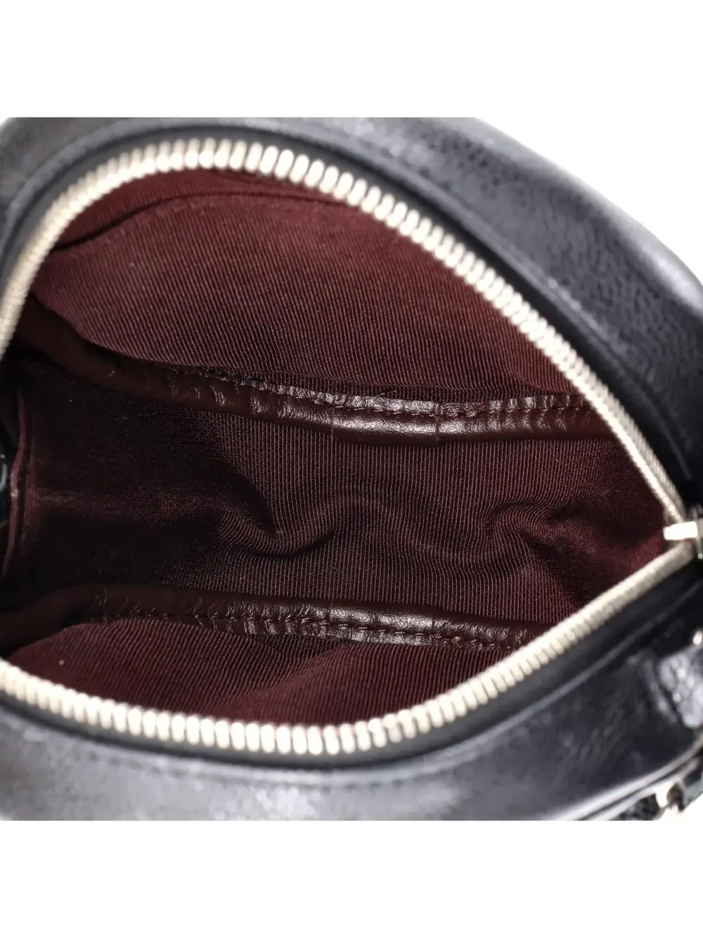 Chanel Round Clutch With Chain Quilted #254464C28B